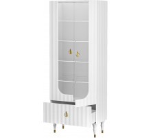 Шкаф-витрина Лоренсо МН-043-25 белый