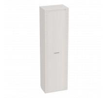 Одностворчатый шкаф с полками для спальни Элана, цвет Бодега белая Одностворчатый шкаф с полками для спальни Элана, цвет Бодега белая