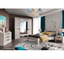 Шкаф для одежды четырехдверный Соренто  Шкаф для одежды четырехдверный Соренто