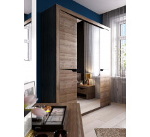 Шкаф для одежды четырехдверный Соренто Дуб стирлинг