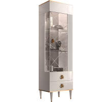 Шкаф витрина Rimini Solo РМВ1-1С (s) правый (слоновая кость)