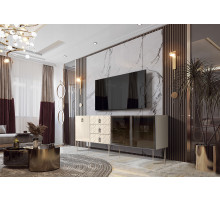 Комод для гостиной Богемия Фарфале (Bogemia Farfalle) БМКМ-5(Fa) [5][10]