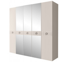 Пятистворчатый шкаф для одежды с зеркалом Богемия Филлини (Bogemia-Fillini) БМШ1/5 (Fi)